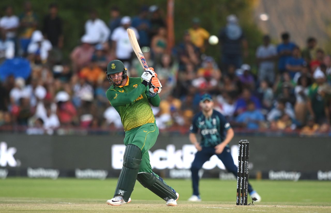 Heinrich Klaasen kept South Africa's chase on course, South Africa vs England, 3rd ODI, Kimberley, February 1, 2023