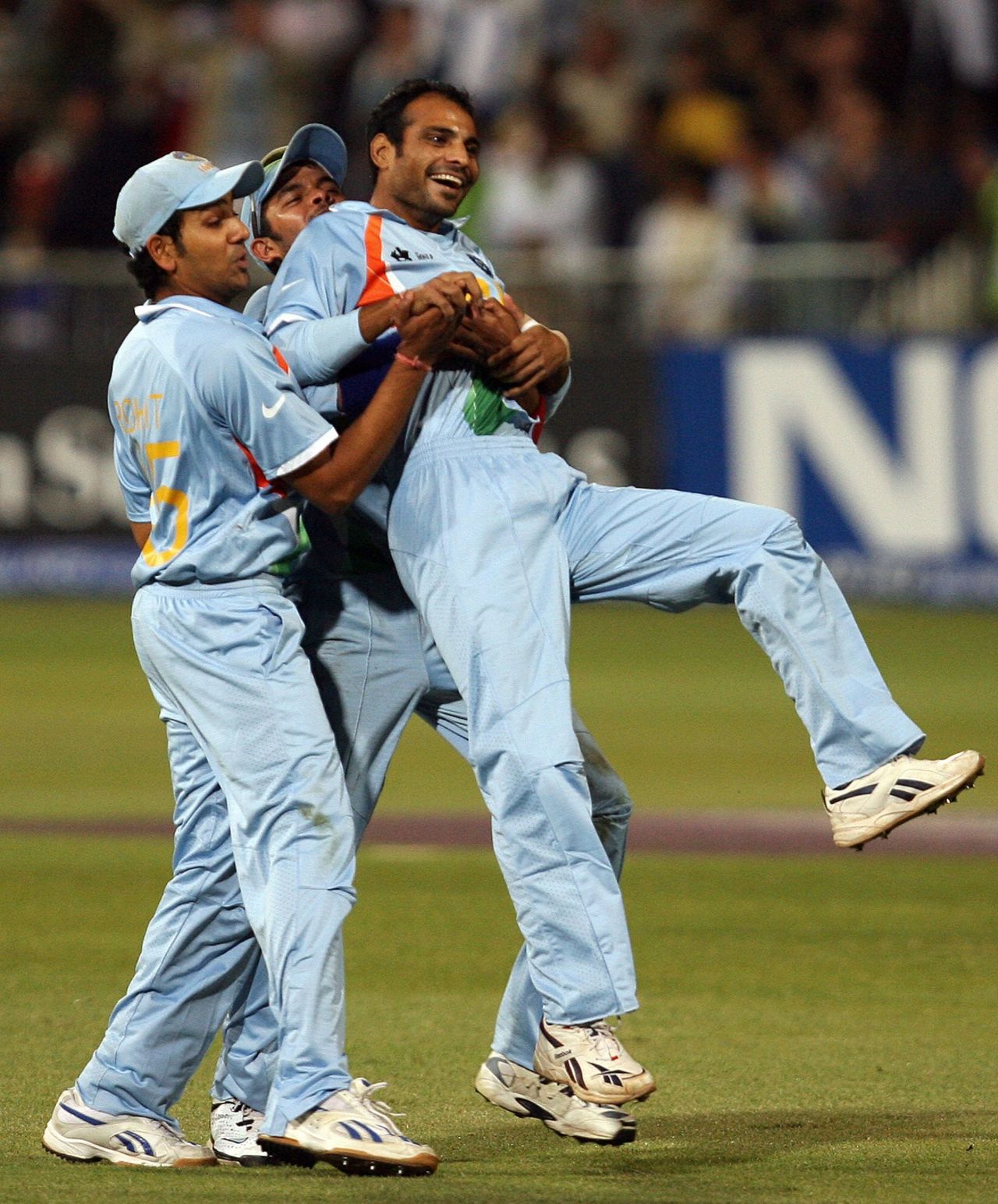 Joginder Sharma - the man of the moment, India v Pakistan, ICC World Twenty20 final, Johannesburg, September 24, 2007