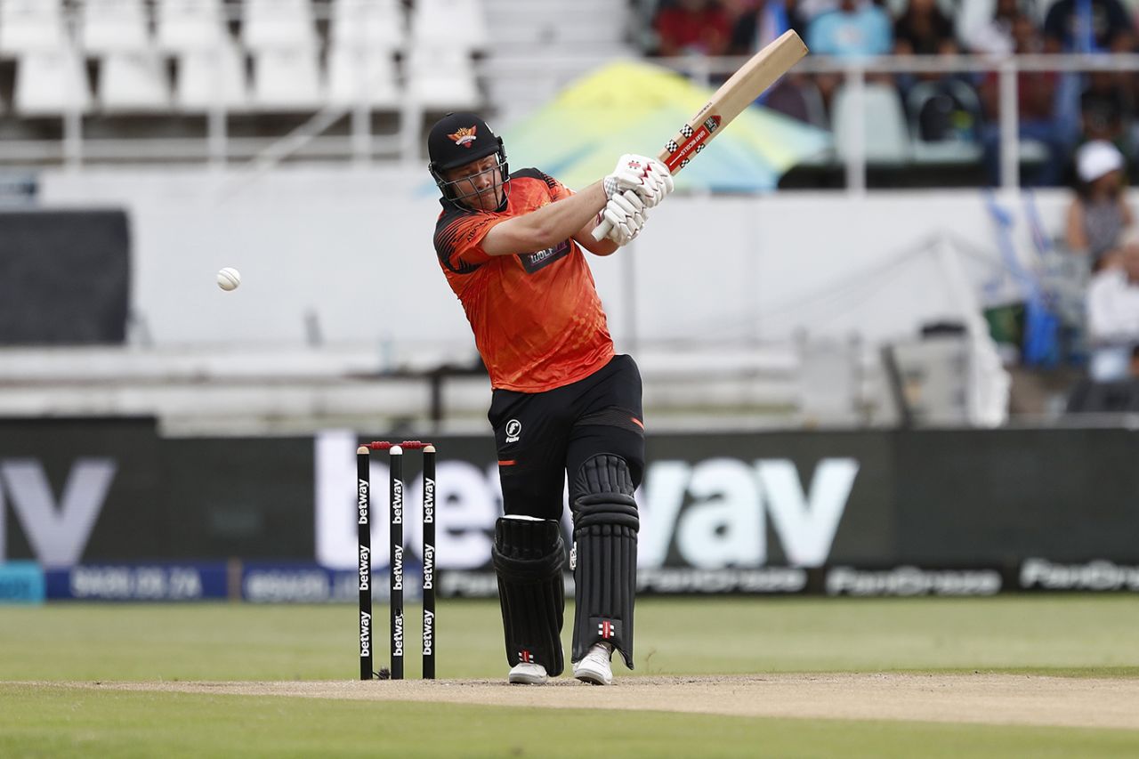 Adam Rossington got the innings off to a fast start, Durban's Super Giants vs Sunrisers Eastern Cape, SA20, Durban, February 3, 2023