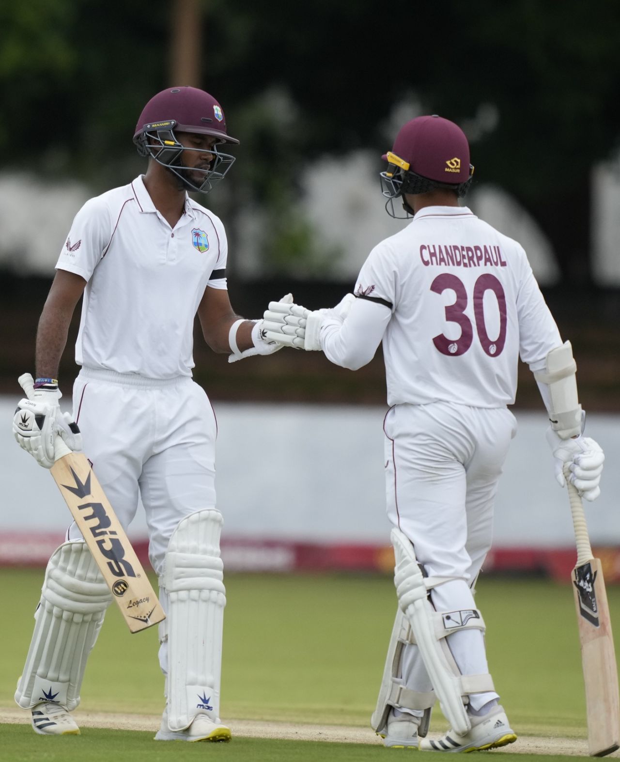 Kraigg Brathwaite and Tagenarine Chanderpaul got West Indies off to a watchful start, Zimbabwe vs West Indies, 1st Test, Bulawayo, first day, February 4, 2023