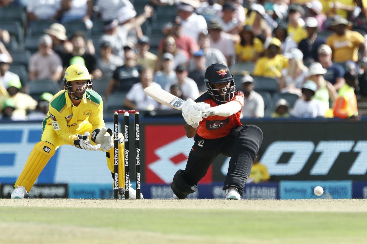 Temba Bavuma made a 34-ball 50, Joburg Super Kings vs Sunrisers Eastern Cape, SA20, Johannesburg, February 5 2023
