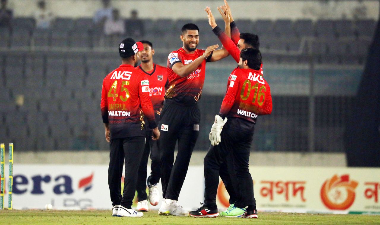 Mukidul Islam claimed figures of 3.1-0-23-5, Fortune Barishal vs Comilla Victorians, Bangladesh Premier League, Mirpur, February 7, 2023