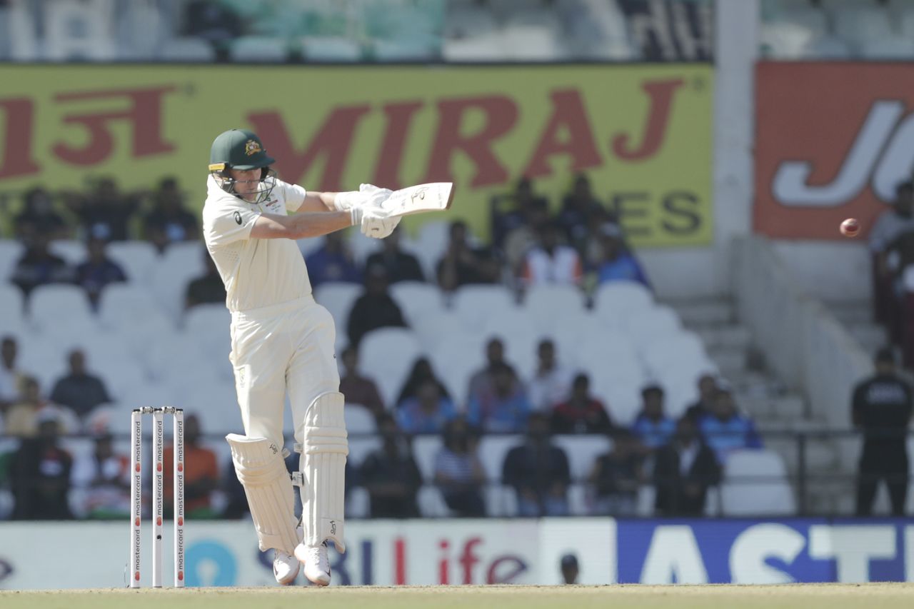Marnus Labuschagne gets on his toes and pulls, India vs Australia, Border-Gavaskar Trophy, 1st Test, Nagpur, 1st day, February 9, 2023