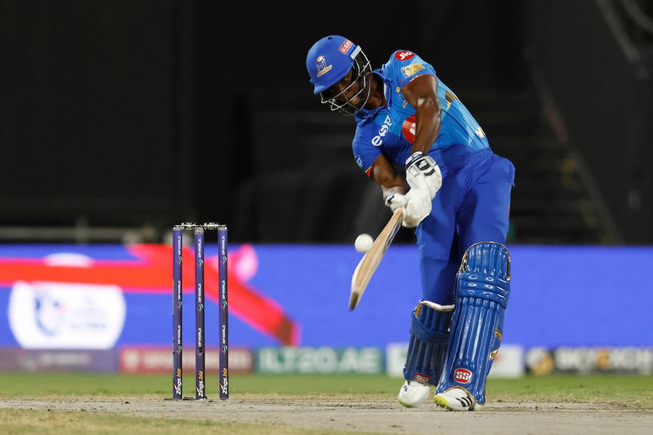 Andre Fletcher got off to a flyer, Dubai Capitals vs MI Emirates, Eliminator, Sharjah, February 9, 2023