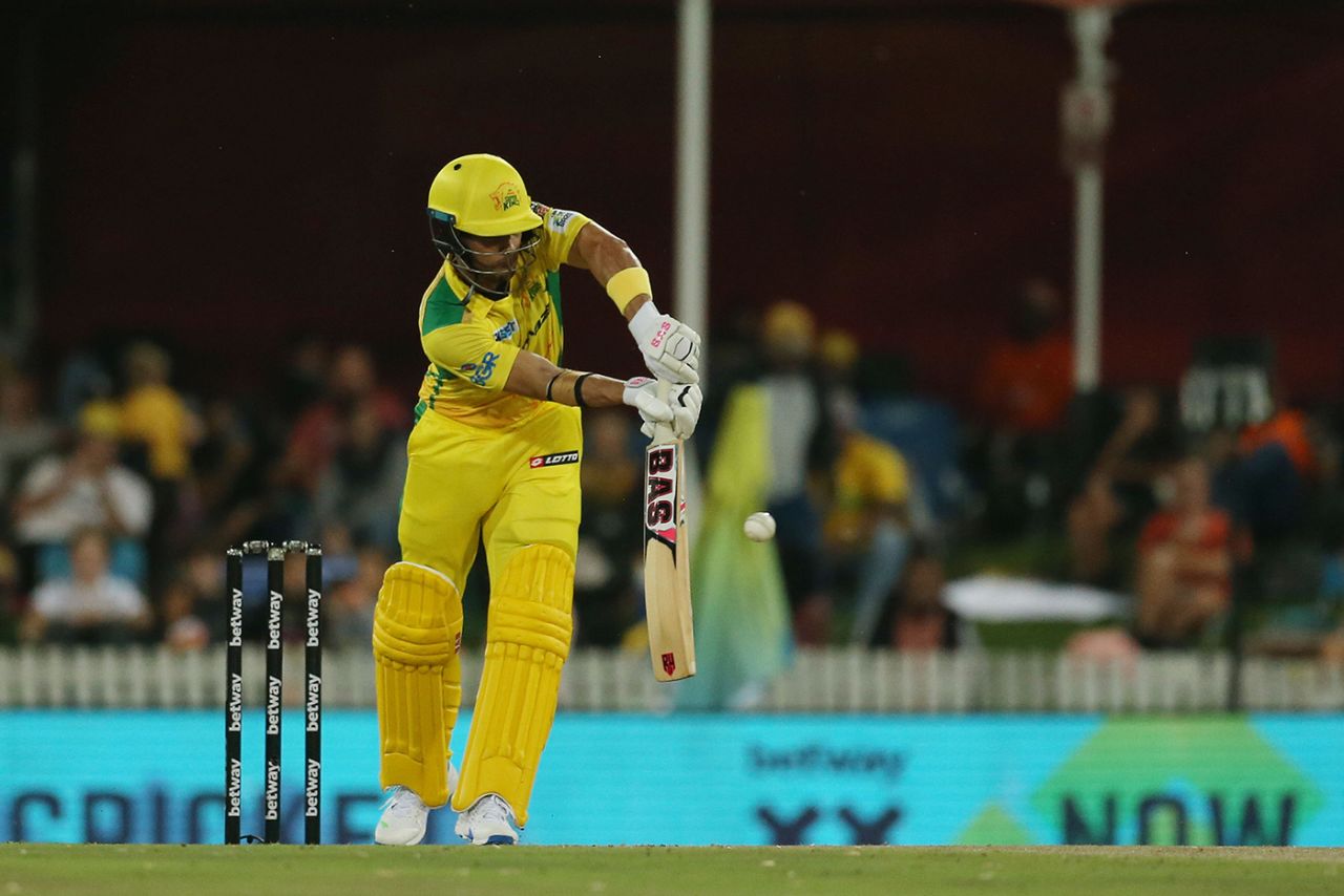 Reeza Hendricks got the Super Kings chase going, Joburg Super Kings vs Sunrisers Eastern Cape, SA20 2nd semi-final, Centurion, February 9, 2023
