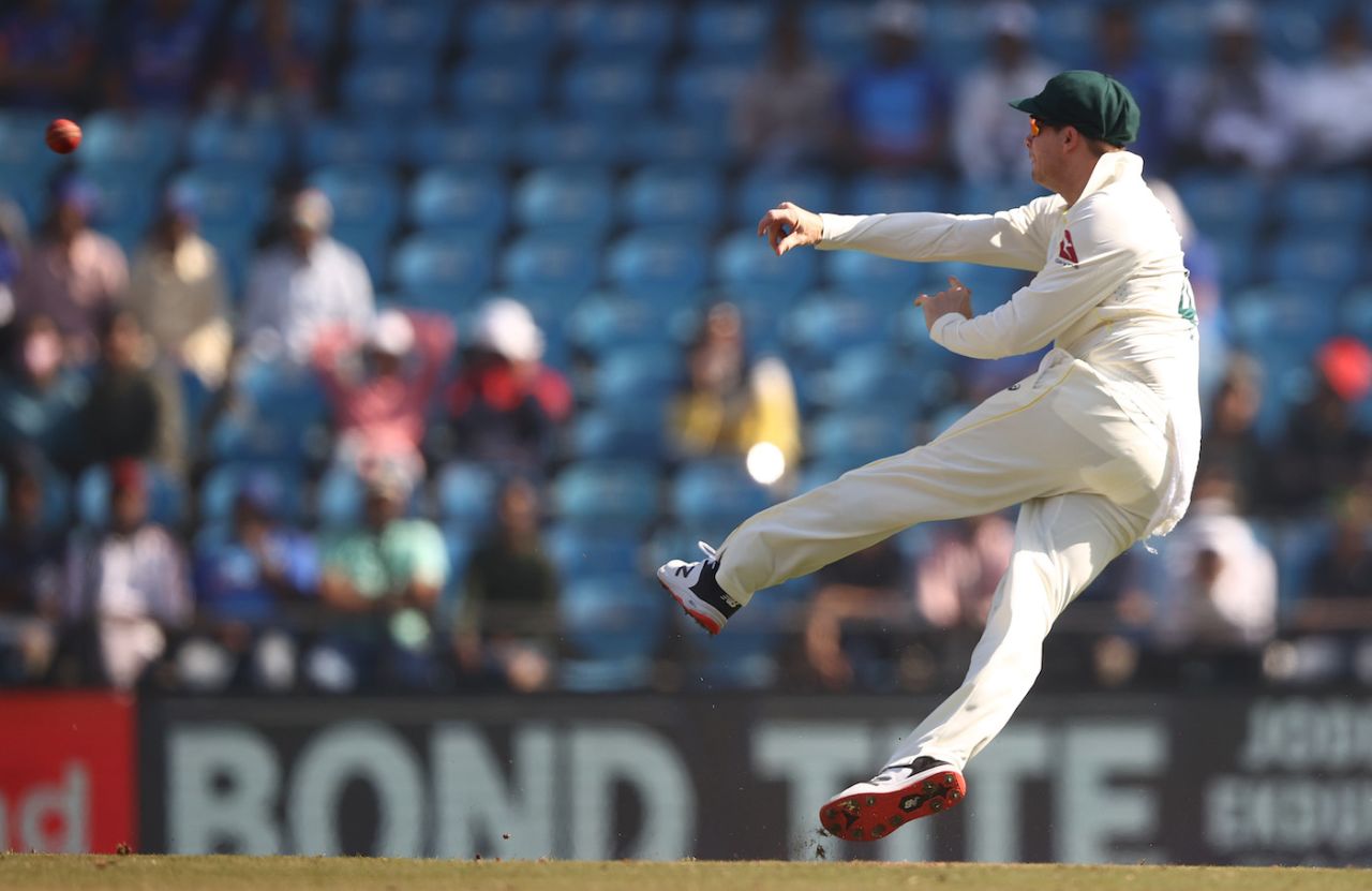 Steven Smith throws, India vs Australia, 1st Test, Nagpur, 2nd day, February 10, 2023