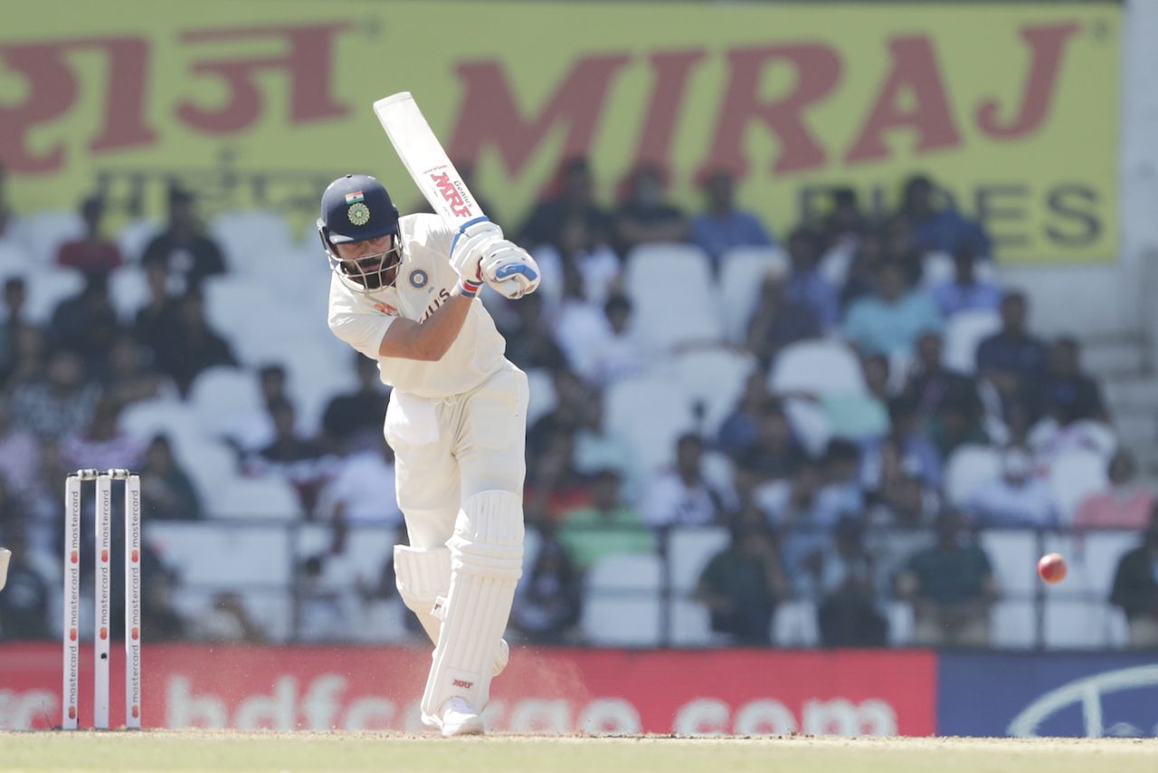 Virat Kohli drives down the ground, India vs Australia, 1st Test, Nagpur, 2nd day, February 10, 2023