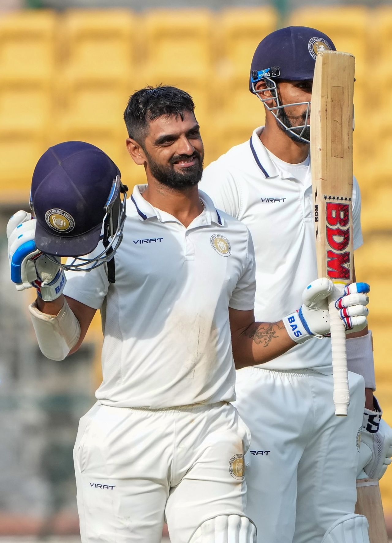 Arpit Vasavada scored a century, Karnataka vs Saurashtra, Ranji Trophy semi-final, Day 3, Bengaluru, February 10, 2023