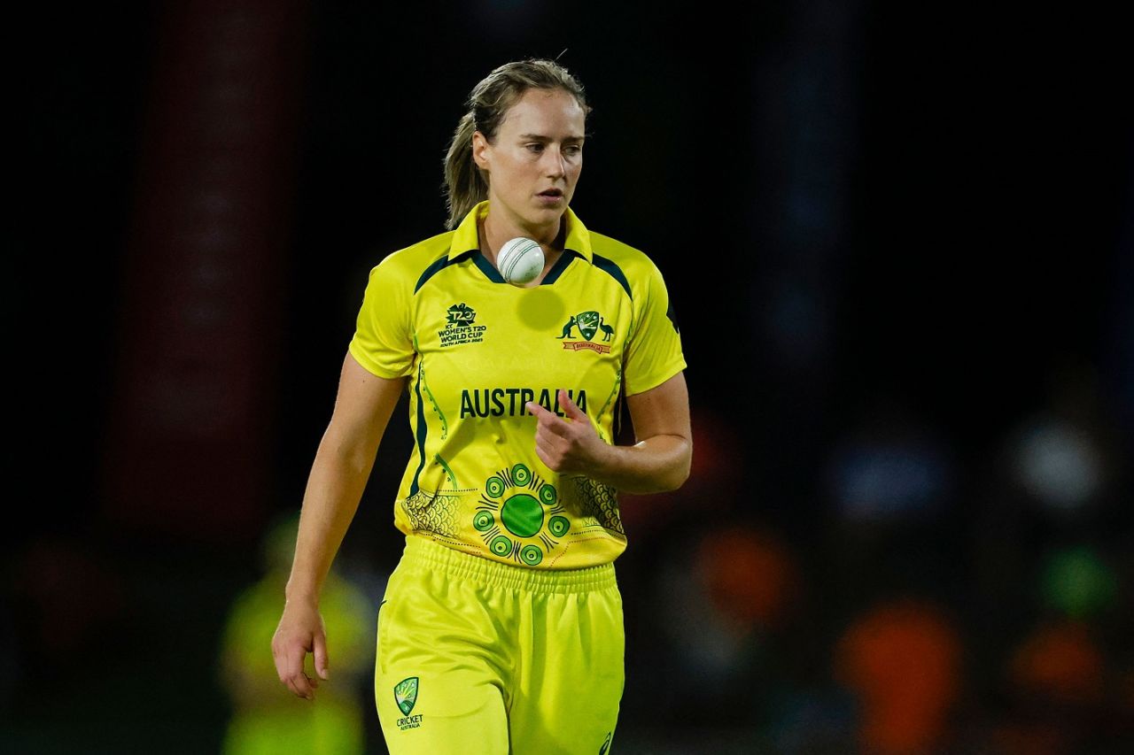 Ellyse Perry chipped in with a wicket in the only over she bowled, Australia vs New Zealand, Women's T20 World Cup, Paarl, February 11, 2023