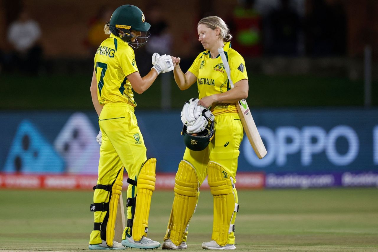 Meg Lanning and Alyssa Healy wrested back control in the powerplay, Australia vs Bangladesh, Women's T20 World Cup, Gqeberha, February 14, 2023