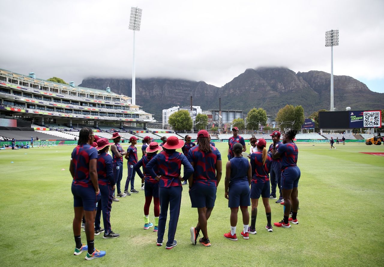 West Indies team trains ahead of the game, India vs West Indies, Women's T20 World Cup, Cape Town, February 15, 2023
