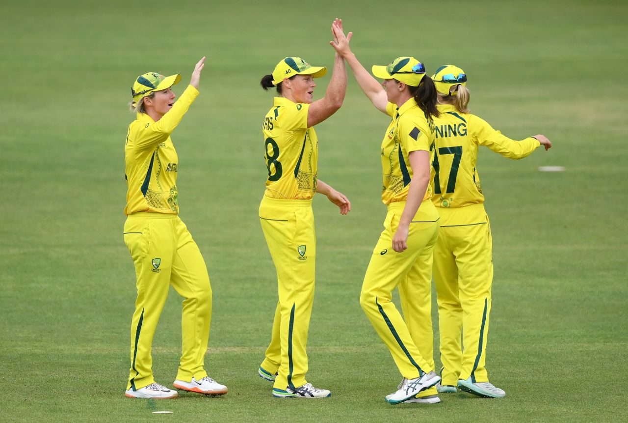Grace Harris struck twice in an over to dent Sri Lanka, Australia vs Sri Lanka, Women's T20 World Cup, Gqeberha, February 16, 2023