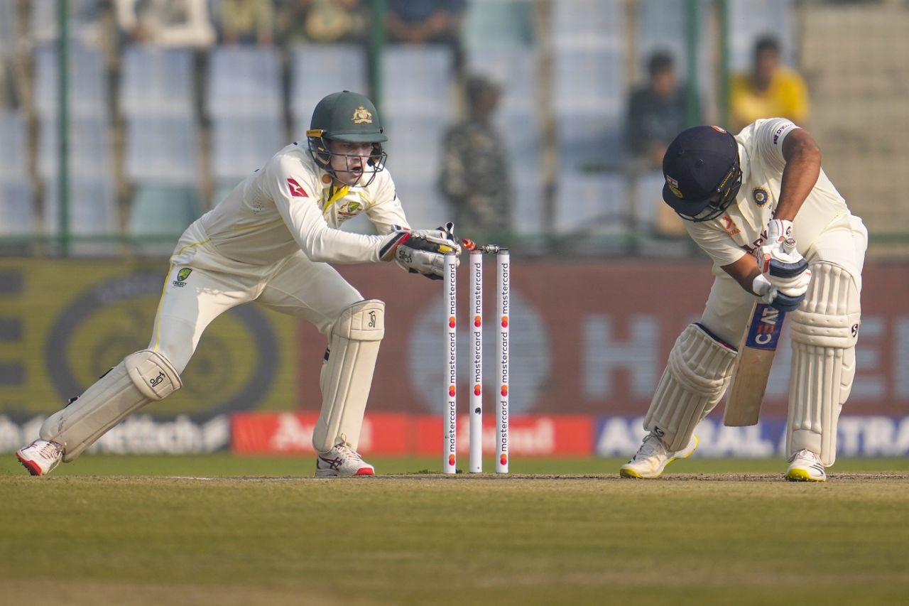 Rohit Sharma gets beaten by turn on the second morning in Delhi, India vs Australia, 2nd Test, Delhi, 1st day, February 18, 2023