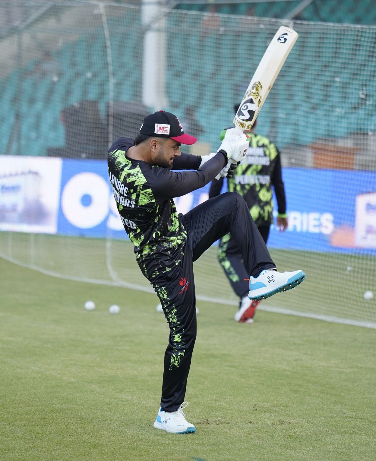 Rashid Khan tees off at training, Quetta Gladiators vs Lahore Qalandars, PSL, Karachi, February 21, 2023