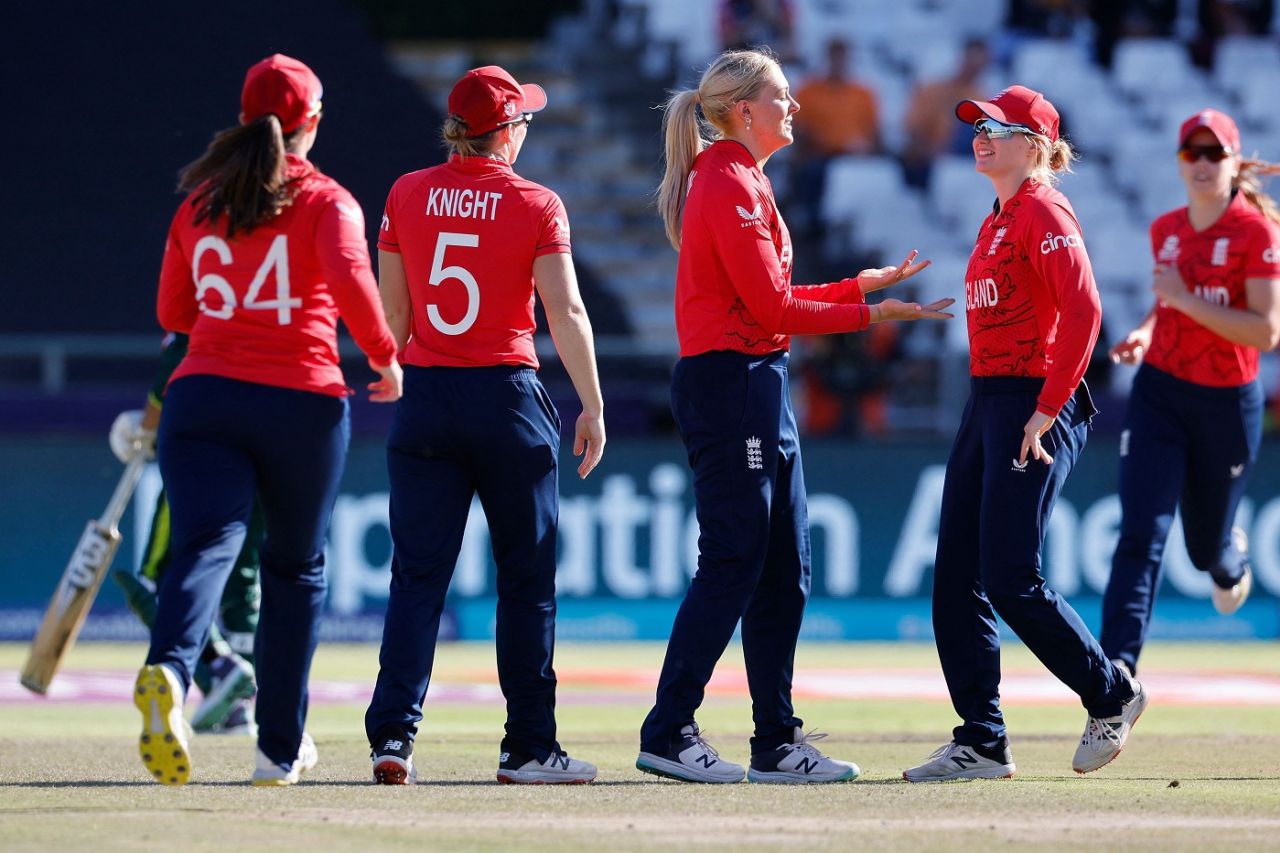 Sarah Glenn got Nida Dar stumped, England vs Pakistan, Women's T20 World Cup, Cape Town, February 21, 2023