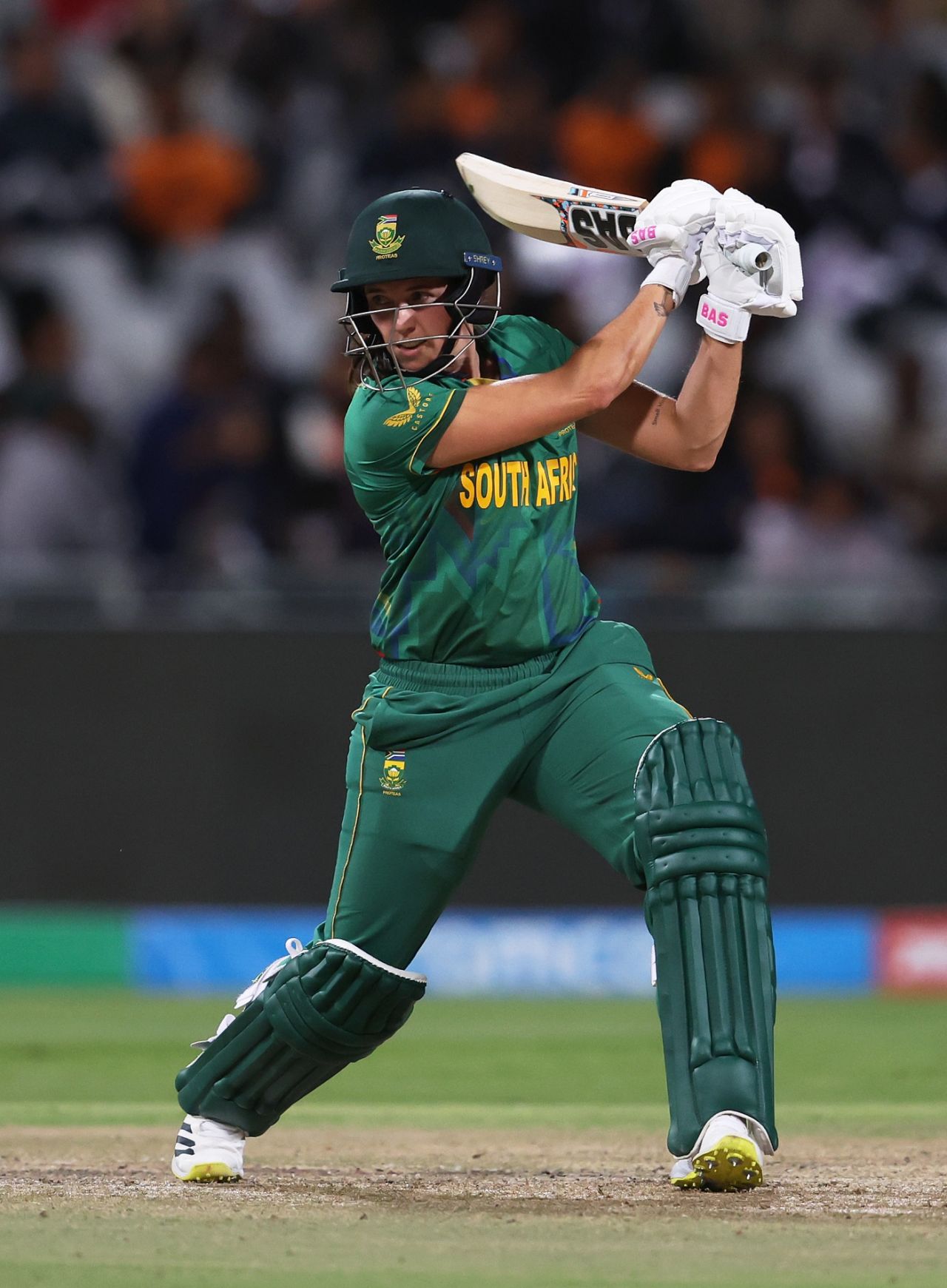 Despite struggling to get going, Tazmin Brits managed to hang on, Women's T20 World Cup, Cape Town, February 21, 2023