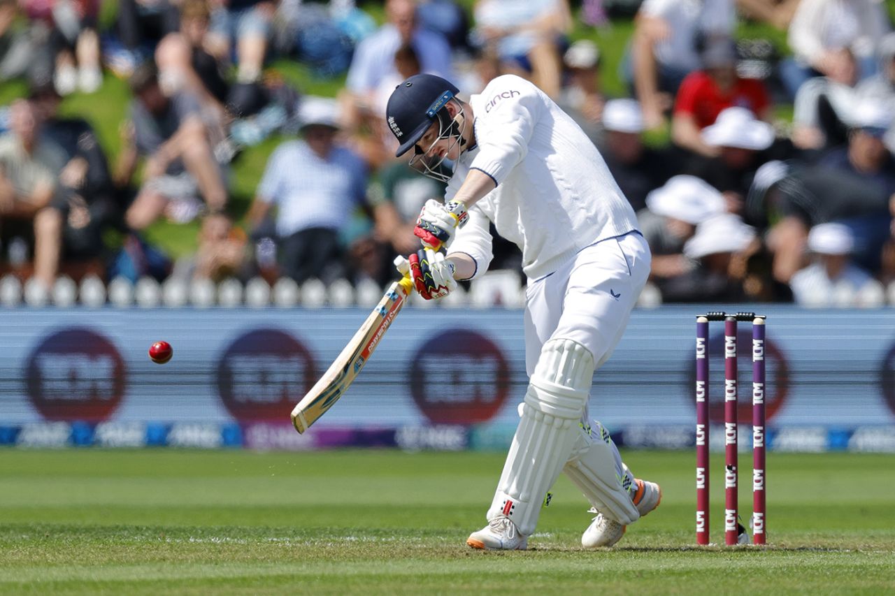Harry Brook produced a familiar attacking innings, New Zealand vs England, 2nd Test, 1st day, Wellington, February 24, 2023