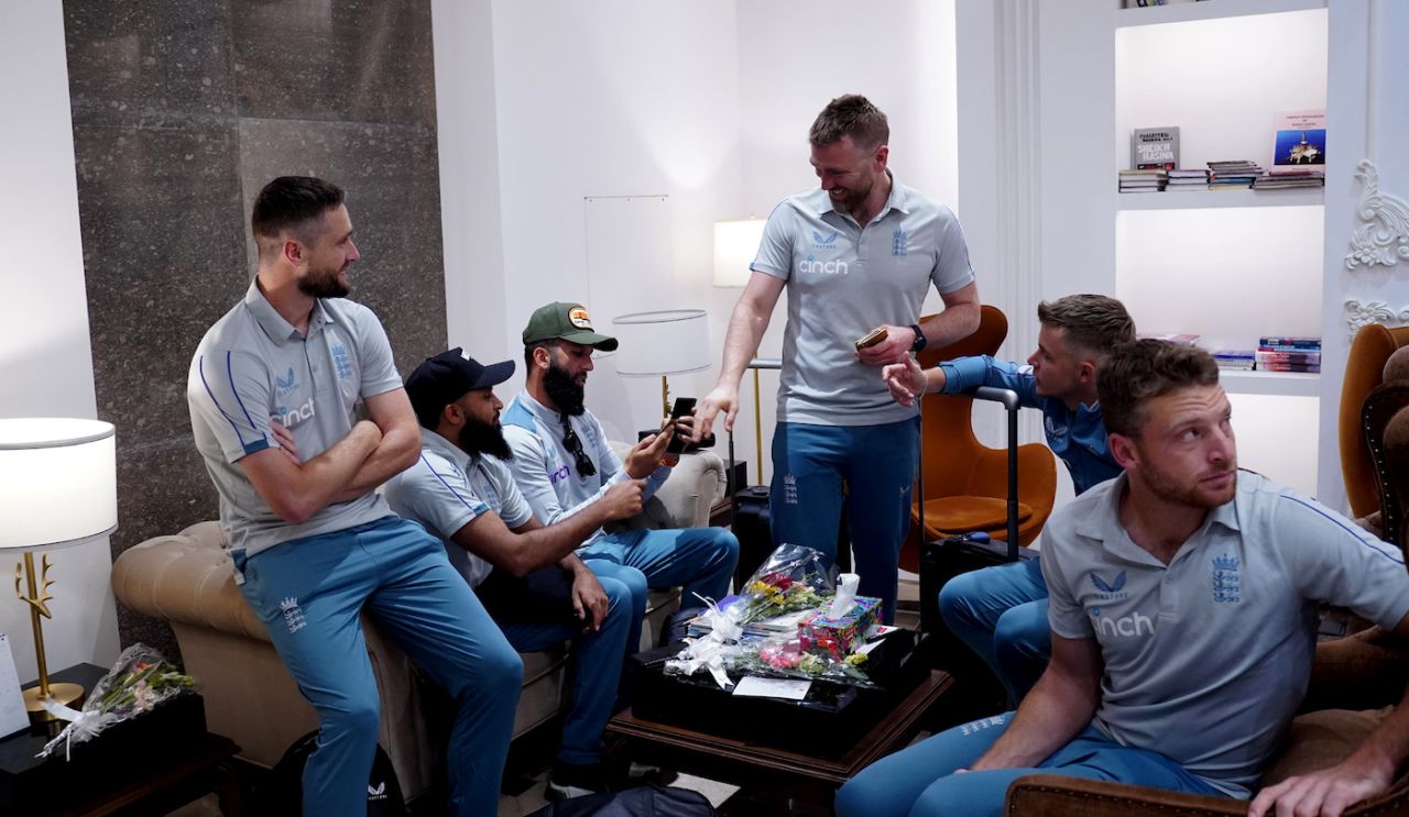 The England limited-overs players arrived in Dhaka on Friday, Dhaka, February 24, 2023