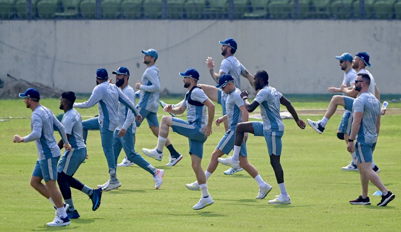 England's ODI squad trains in Dhaka while the Test squad is in New Zealand, February 25, 2023