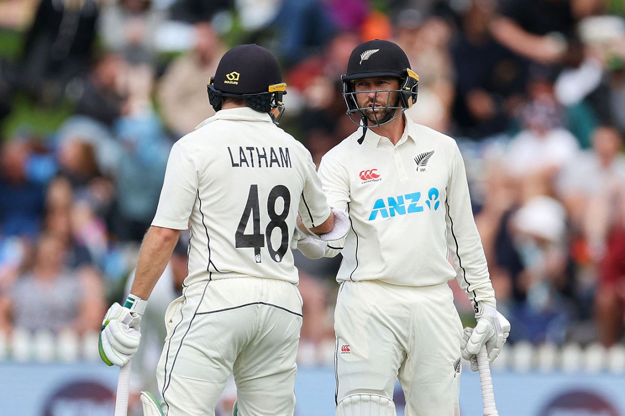 Tom Latham and Devon Conway put on a century stand, New Zealand vs England, 2nd Test, Wellington, 3rd day, February 26, 2023