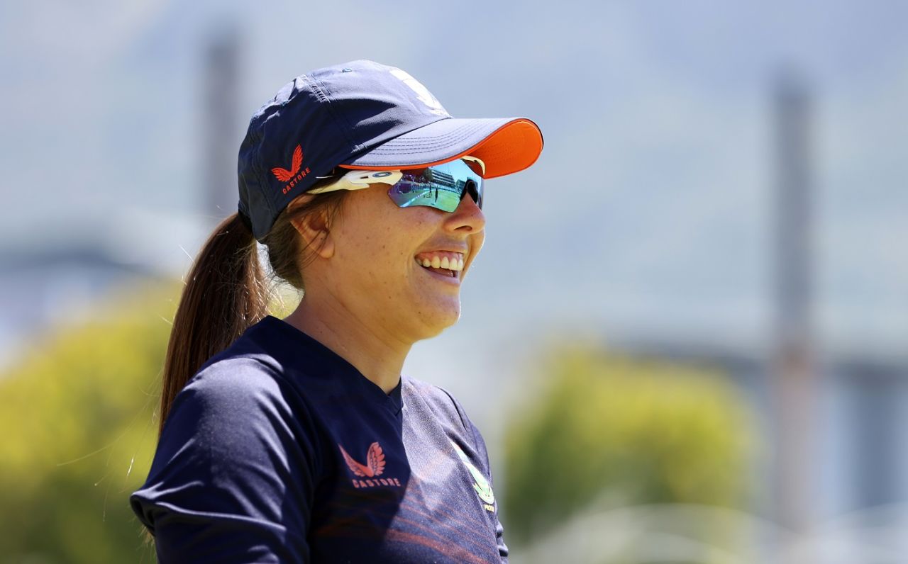 South Africa captain Sune Luus looks on, South Africa vs Australia, Women's T20 World Cup, Final, Cape Town, February 26, 2023