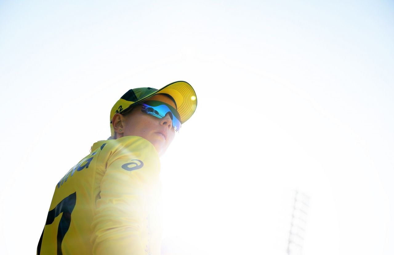 Meg Lanning walks out to field, South Africa vs Australia, Women's T20 World Cup, Final, Cape Town, February 26, 2023