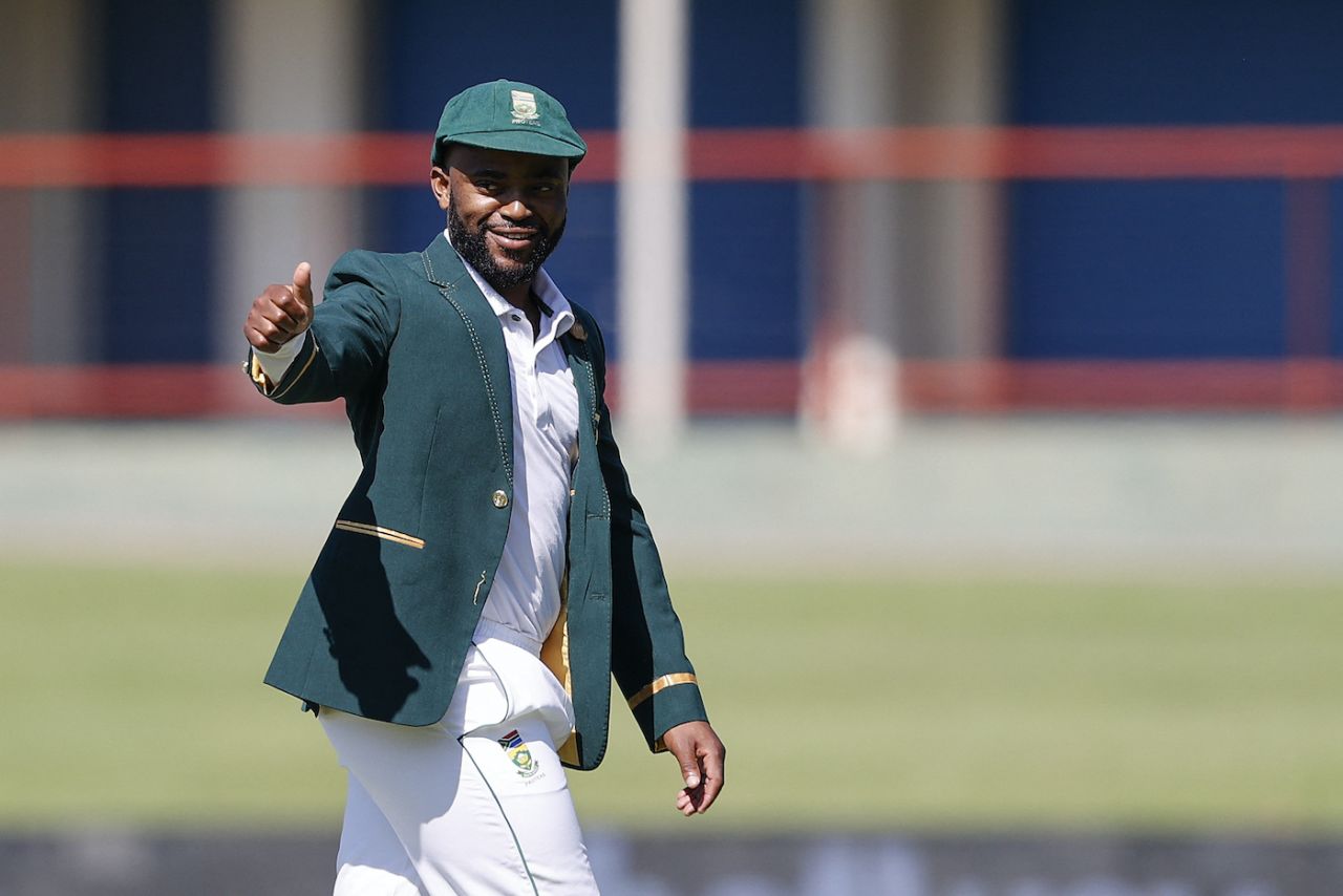 Temba Bavuma is happy on his first day as South Africa's Test captain, South Africa vs West Indies, 1st Test, Centurion, 1st day, February 28, 2023
