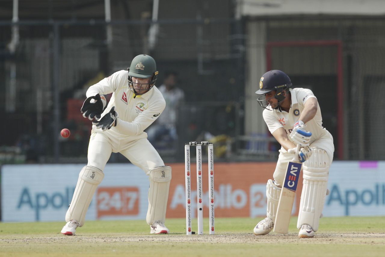 Shubman Gill edges to slip, India vs Australia, 3rd Test, Indore, 1st day, March 1, 2023