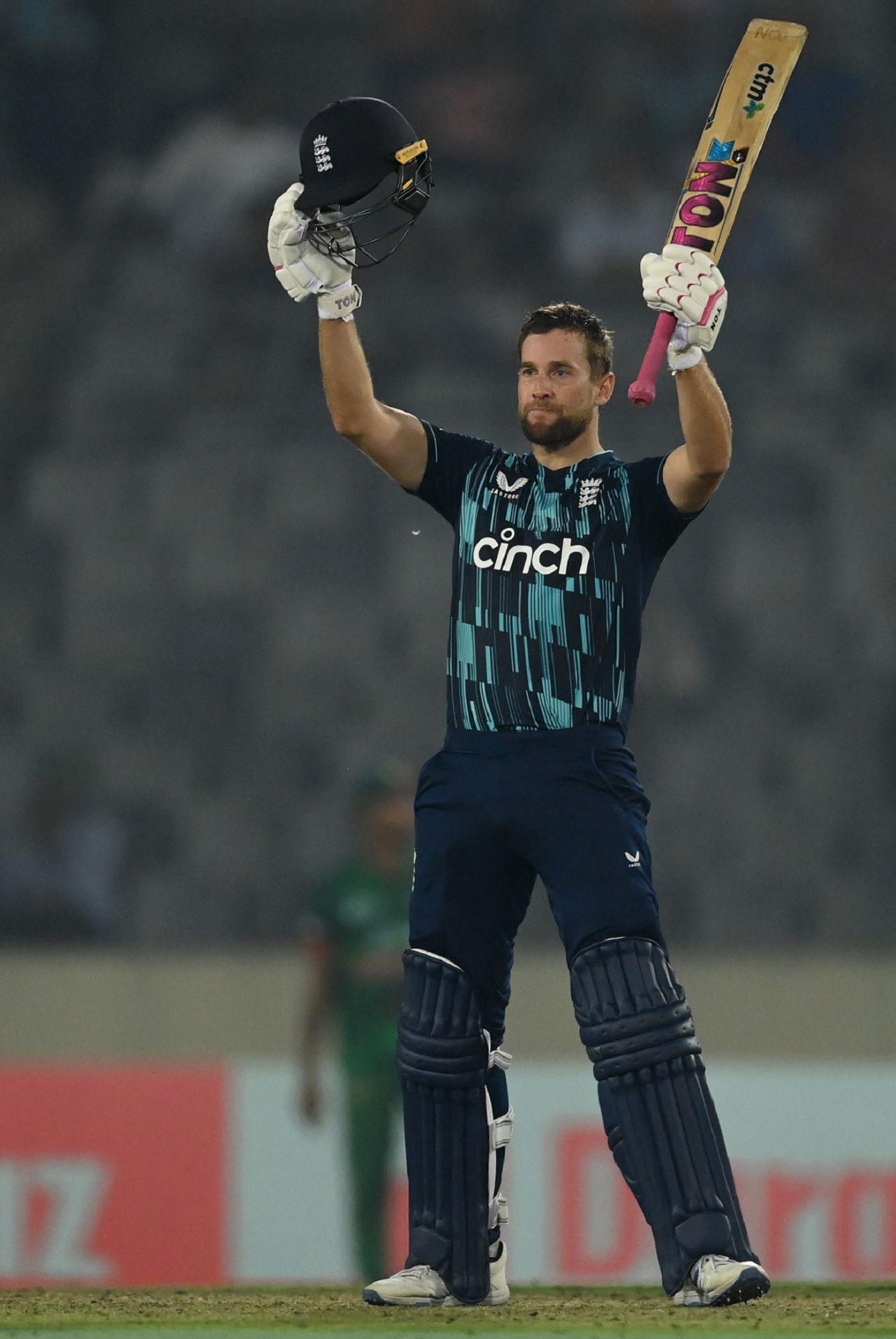 Dawid Malan celebrates his century, Bangladesh vs England, 1st ODI, Mirpur, March 1, 2023