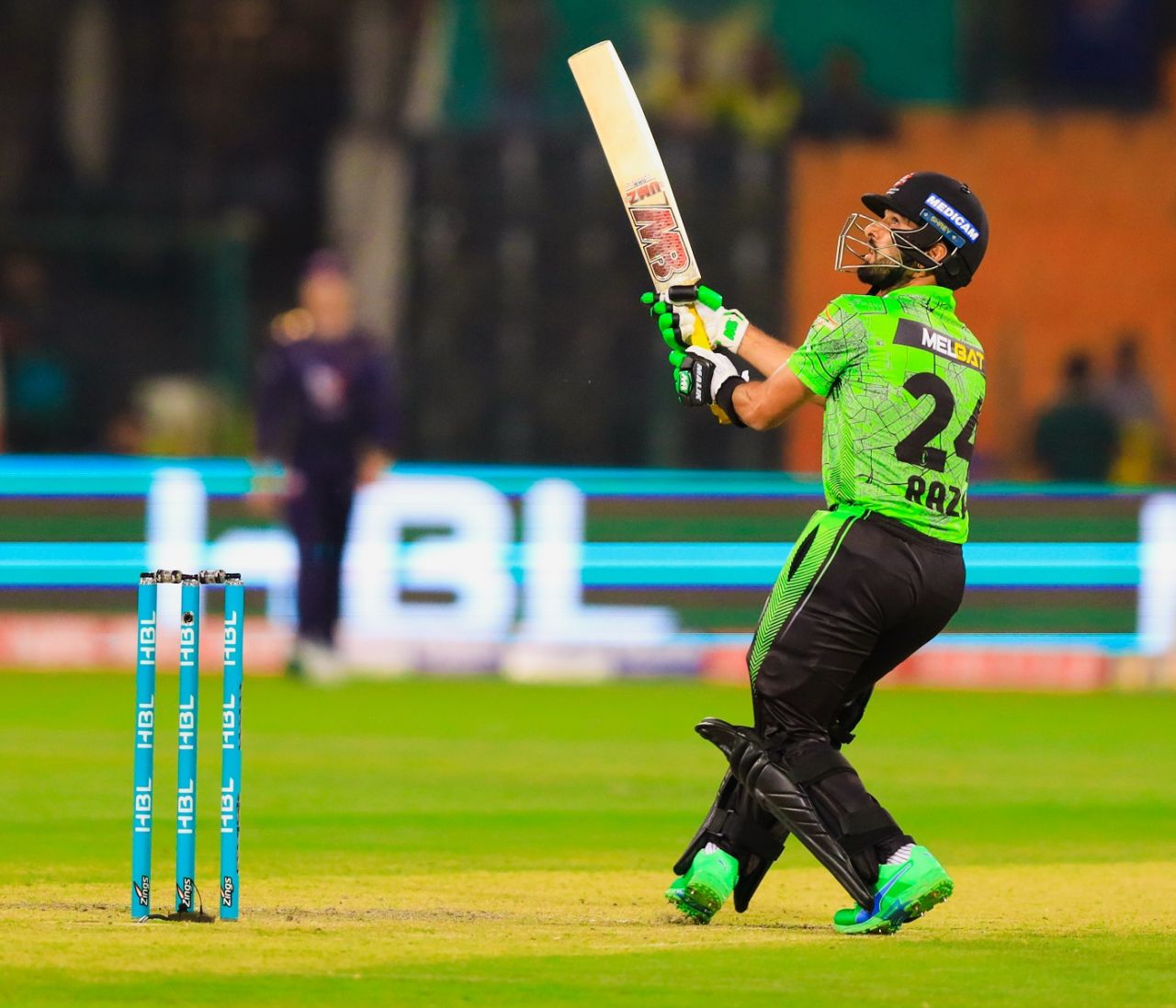 Sikandar Raza laps one during his unbeaten 34-ball 71, Lahore Qalandars vs Quetta Gladiators, PSL, Lahore, March 02, 2023