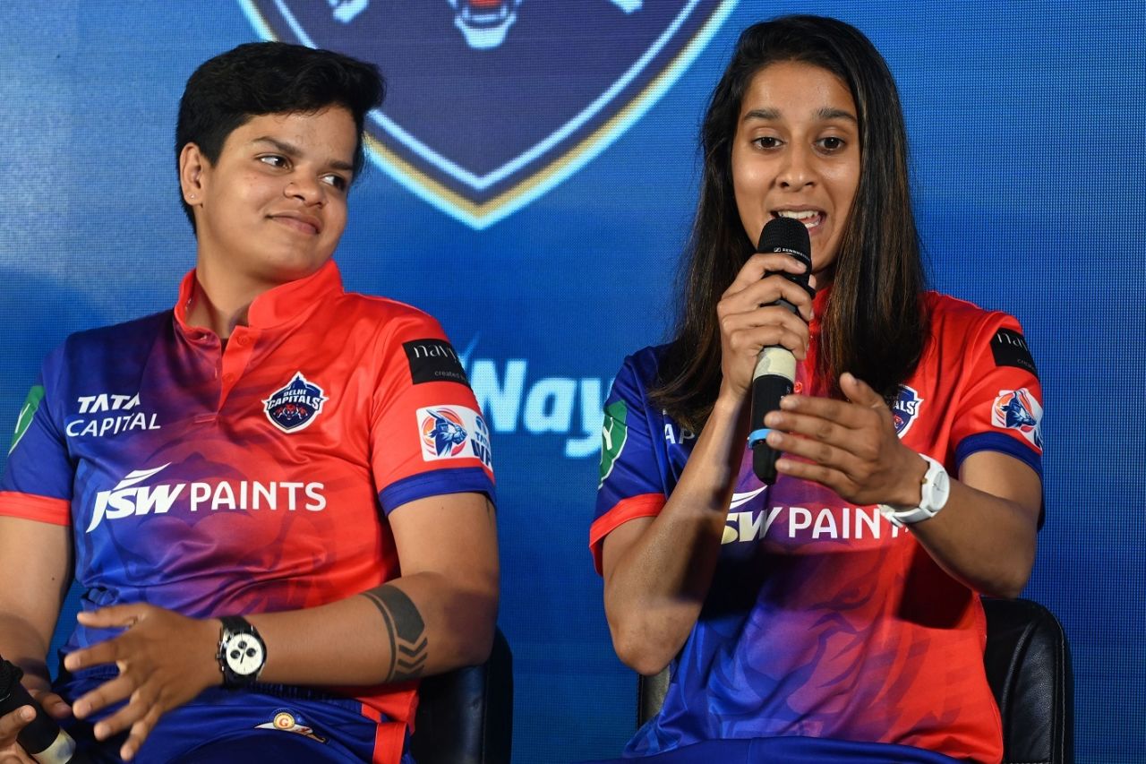 Shafali Verma and Jemimah Rodrigues speak to the media ahead of the WPL, Mumbai, March 3, 2023