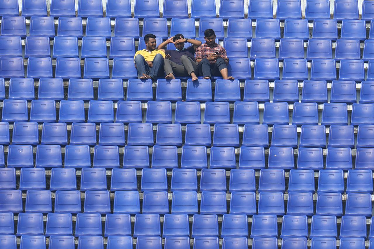 The stands were largely empty on a hot afternoon in Chattogram, Bangladesh vs England, 3rd ODI, Chattogram, March 6, 2023