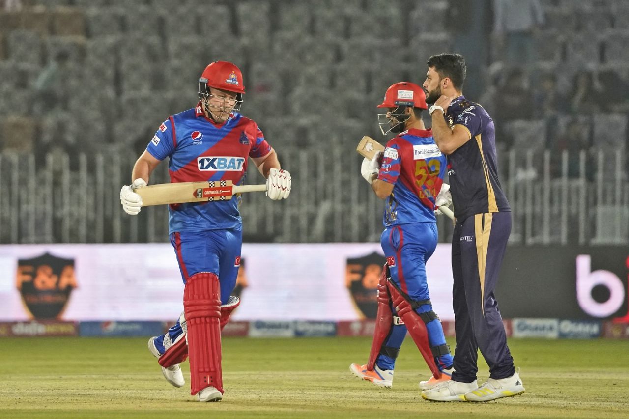 Adam Rossington was the topscorer for Karachi Kings, Karachi Kings vs Quetta Gladiators, PSL, Karachi, March 06, 2023