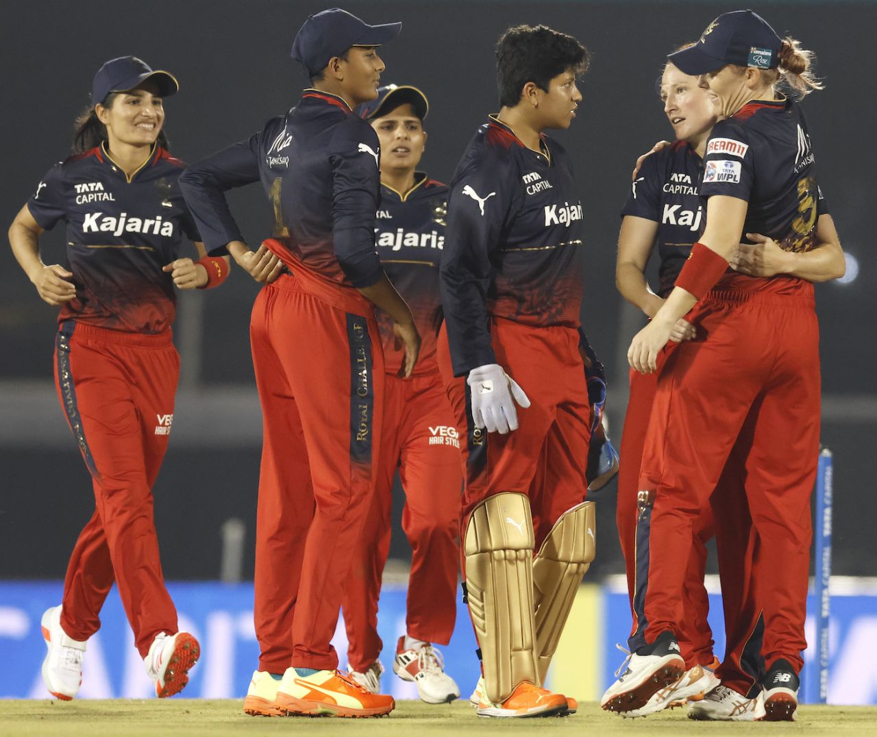 Megan Schutt picked up the first wicket, sending back S Meghana, Gujarat Giants vs Royal Challengers Bangalore, WPL 2023, Mumbai, March 8, 2023