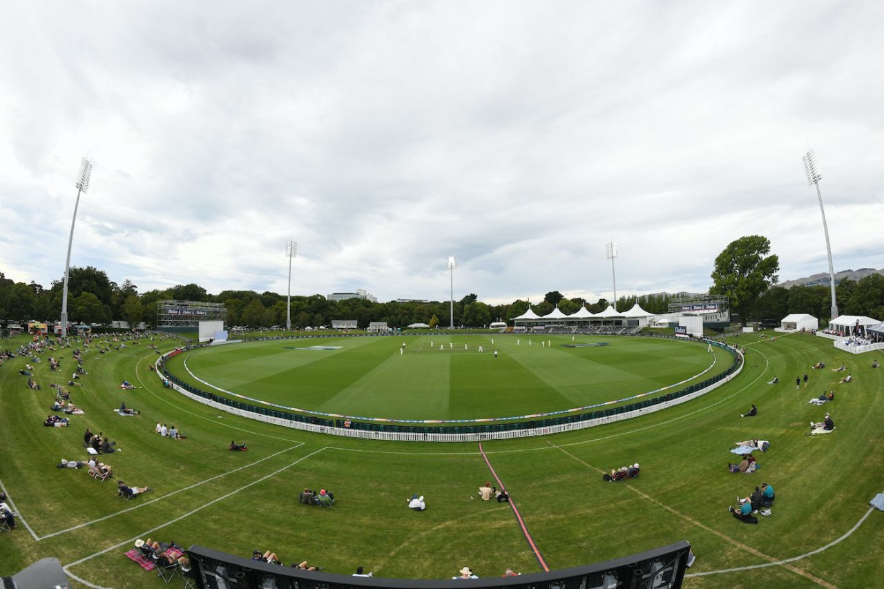 A general view of play in Christchurch, New Zealand vs Sri Lanka, 1st Test, Christchurch, 1st day, March 9, 2023