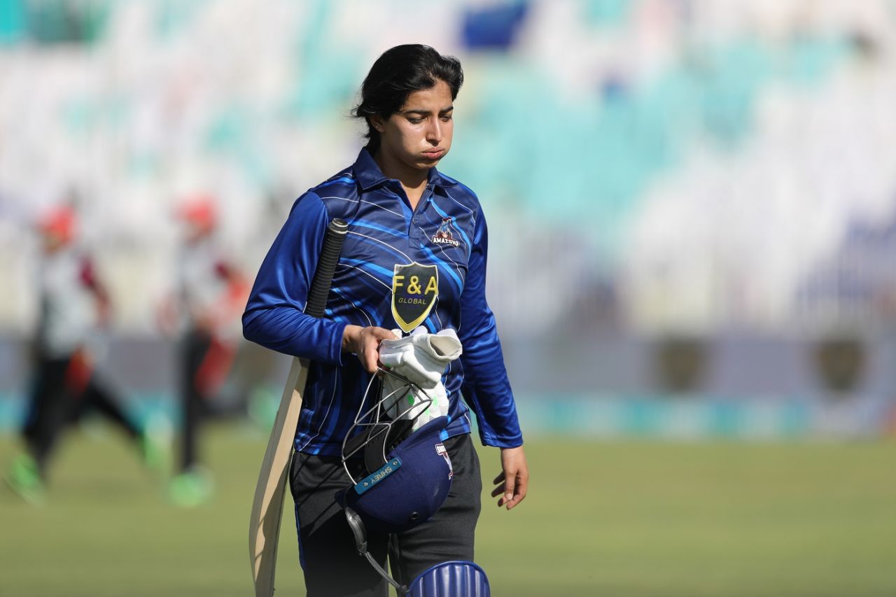 Aliya Riaz was run out for 38, Amazons vs Super Women, 1st match, Women's League, Rawalpindi, March 8, 2023