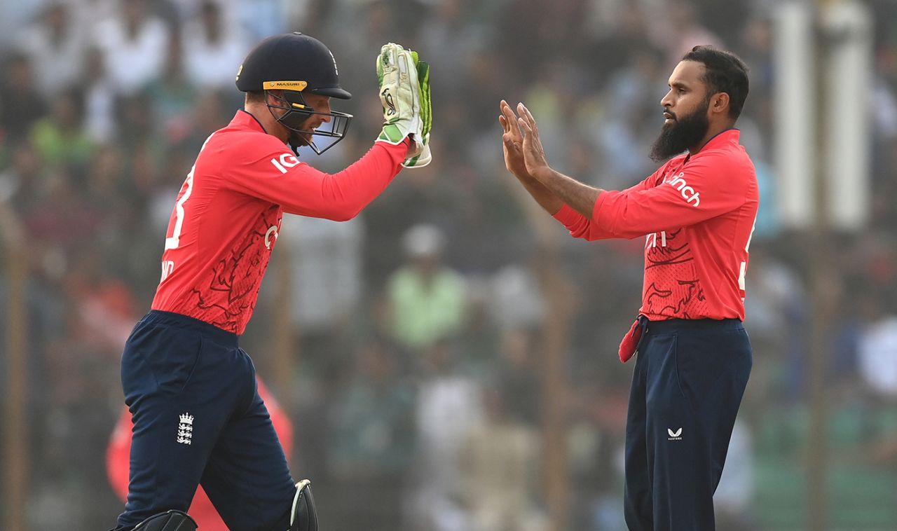 Adil Rashid struck third ball, Bangladesh vs England, 1st T20I, Chattogram, March 9, 2023