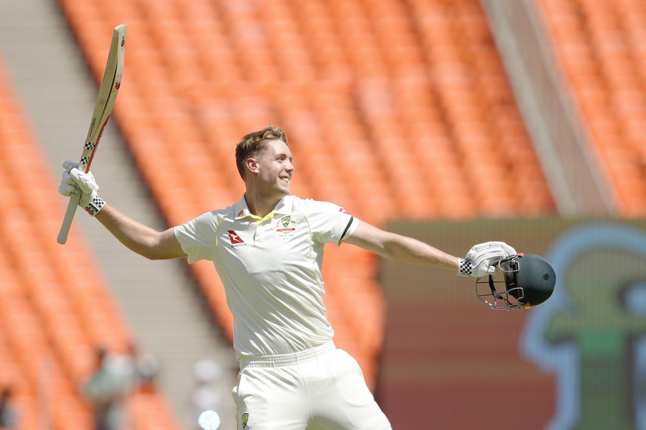 Cameron Green took just 143 balls to get to his first Test century, India vs Australia, 4th Test, Ahmedabad, 2nd day, March 10, 2023