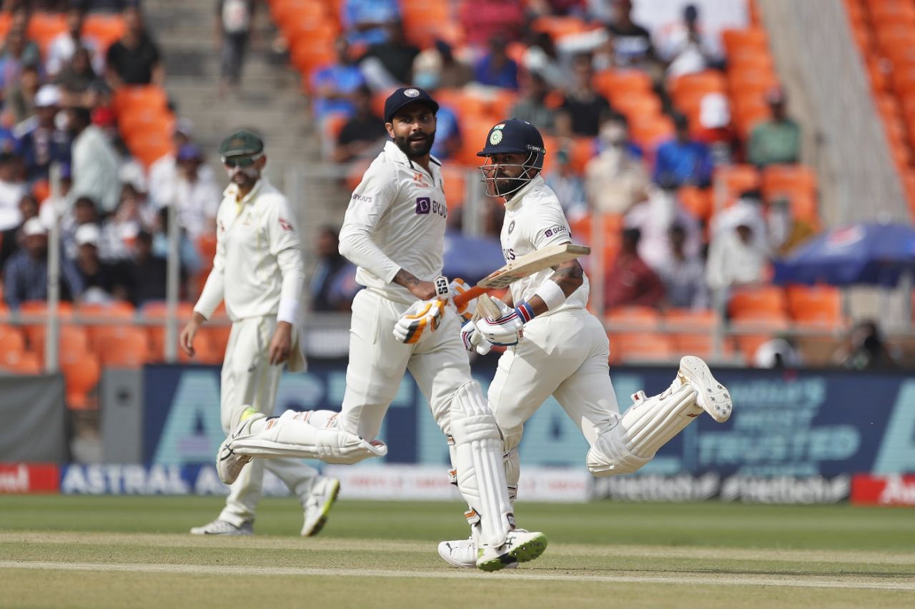 Ravindra Jadeja and Virat Kohli started off day four India vs Australia, 4th Test, 4th day, March 12, 2023