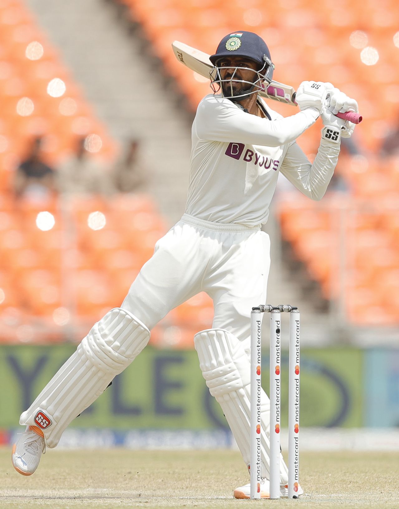 KS Bharat brought out the big hits against Cameron Green, India vs Australia, 4th Test, Ahmedabad, 4th day, March 12, 2023