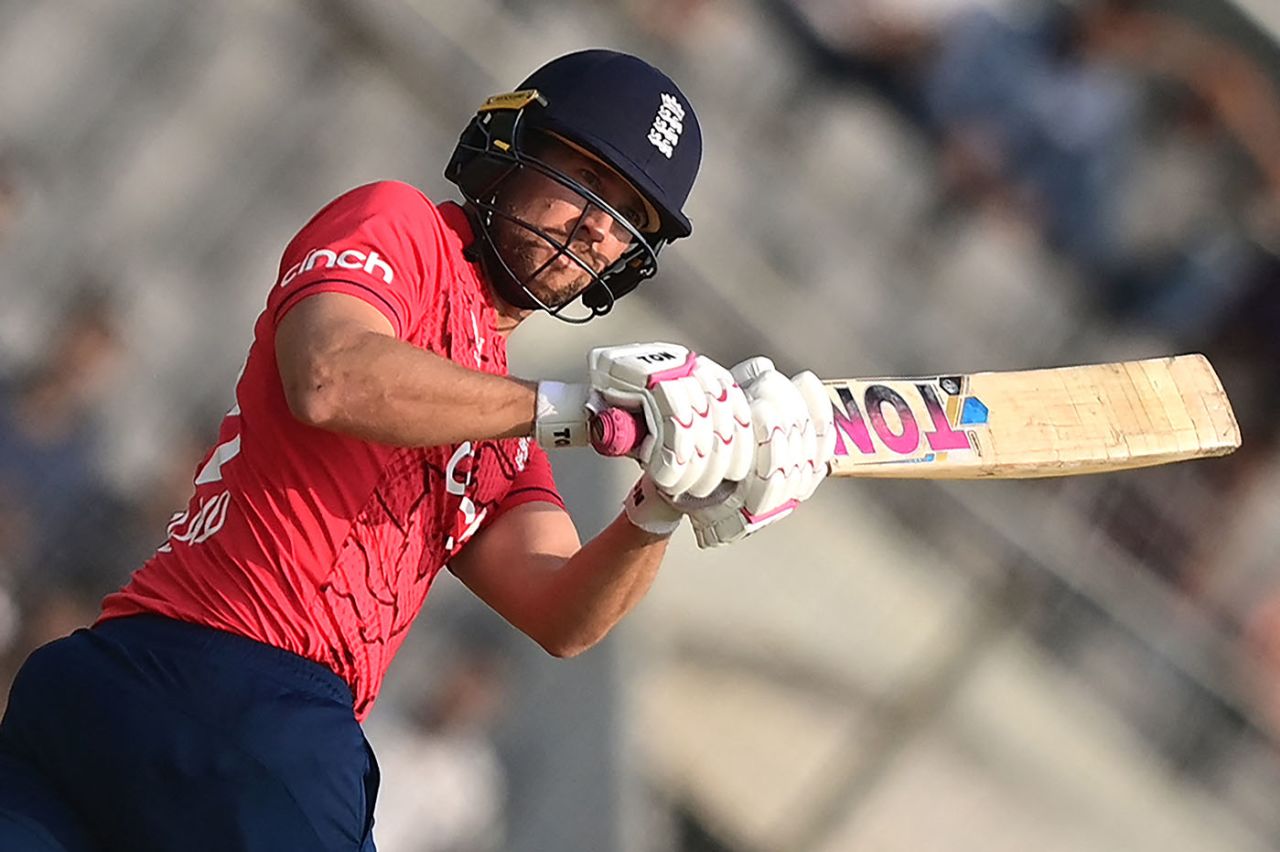 Dawid Malan fell cheaply in the second T20I, Bangladesh vs England, 2nd T20I, Dhaka, March 12, 2023
