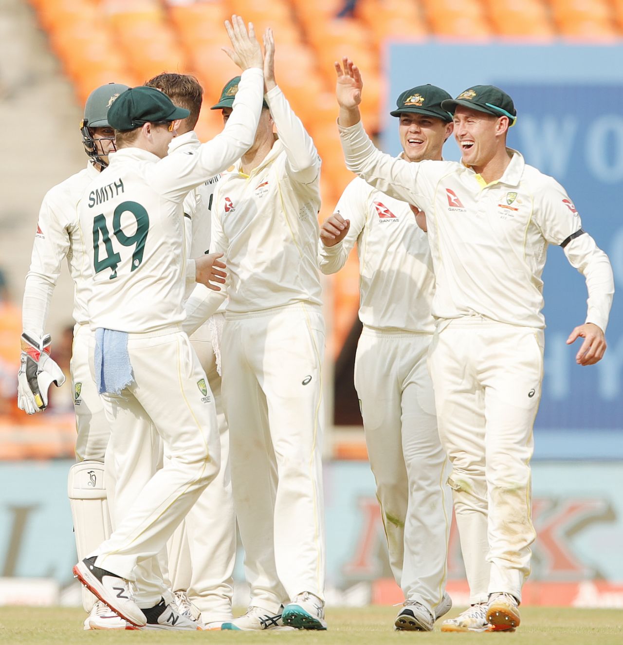 The Australians found some reasons to smile in the last session after a hot day in the middle, India vs Australia, 4th Test, Ahmedabad, 4th day, March 12, 2023