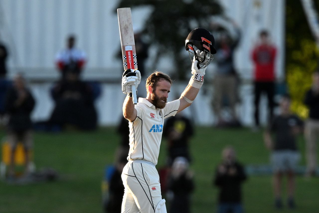Kane Williamson anchored New Zealand's chase with a solid hundred, New Zealand vs Sri Lanka, 1st Test, Christchurch, 5th day, March 13, 2023