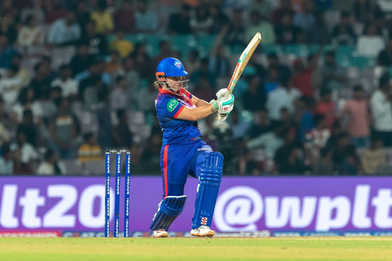Alice Capsey made a rapid 38, Delhi Capitals vs Royal Challengers Bangalore, WPL, Navi Mumbai, March 13, 2023
