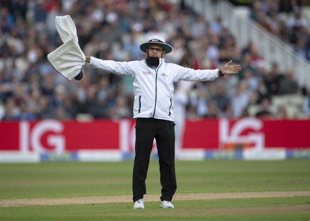 Aleem Dar has umpired in 144 Tests, more than anybody