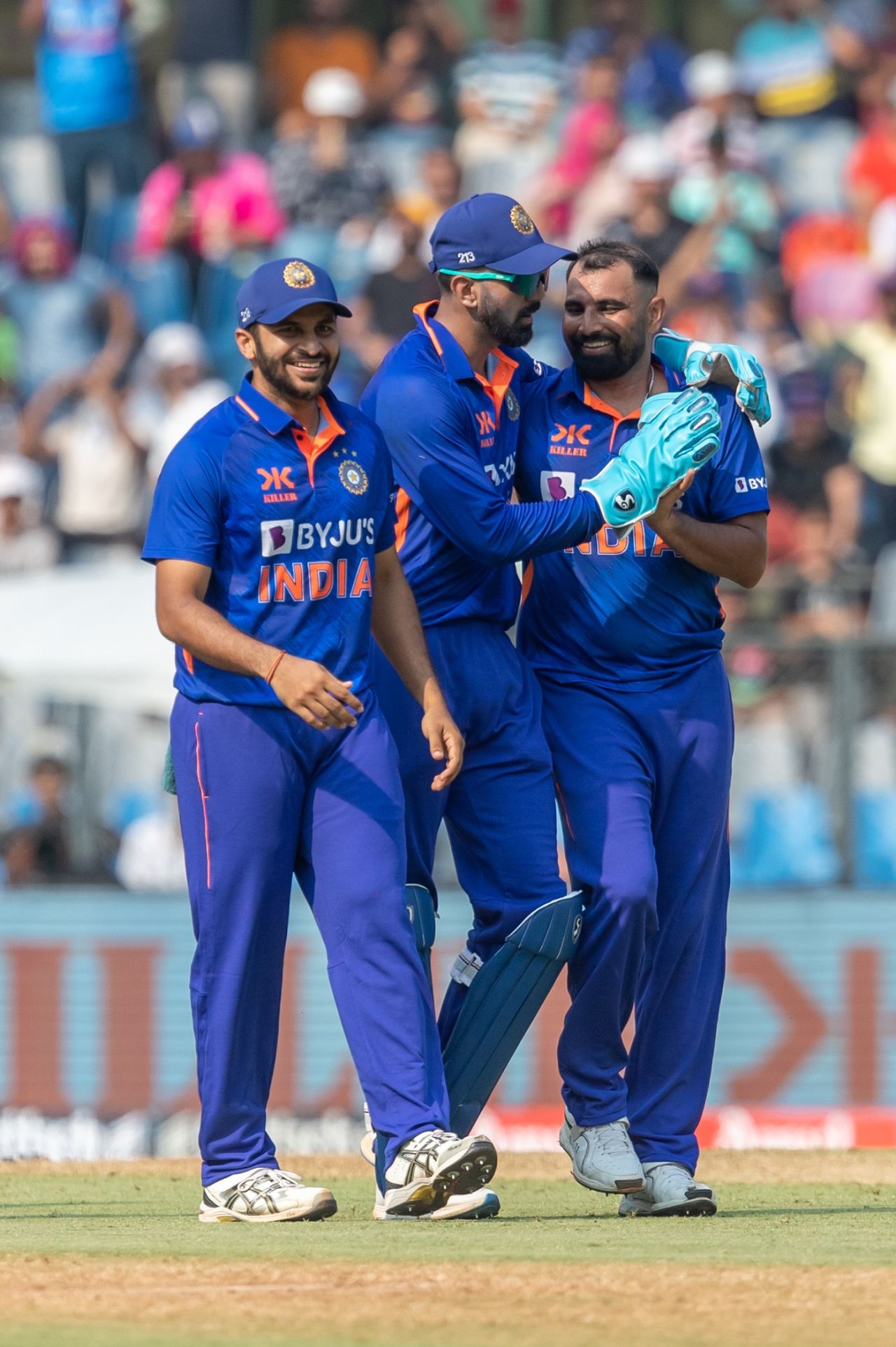 Mohammed Shami took three wickets for no runs in 14 balls, India vs Australia, 1st ODI, Mumbai, March 17, 2023