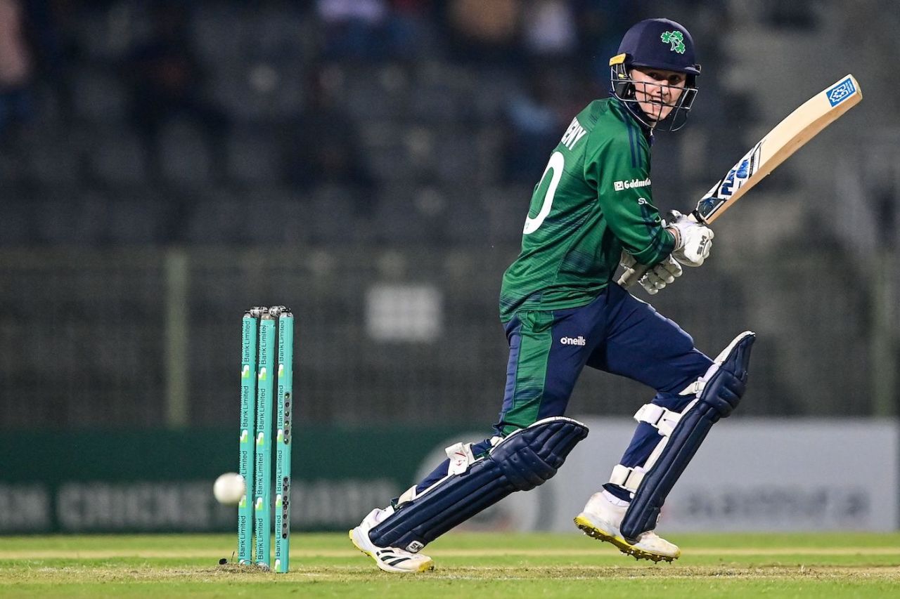 Stephen Doheny kicked off after a slow start, Bangladesh vs Ireland, 1st ODI, Sylhet, March 18, 2023