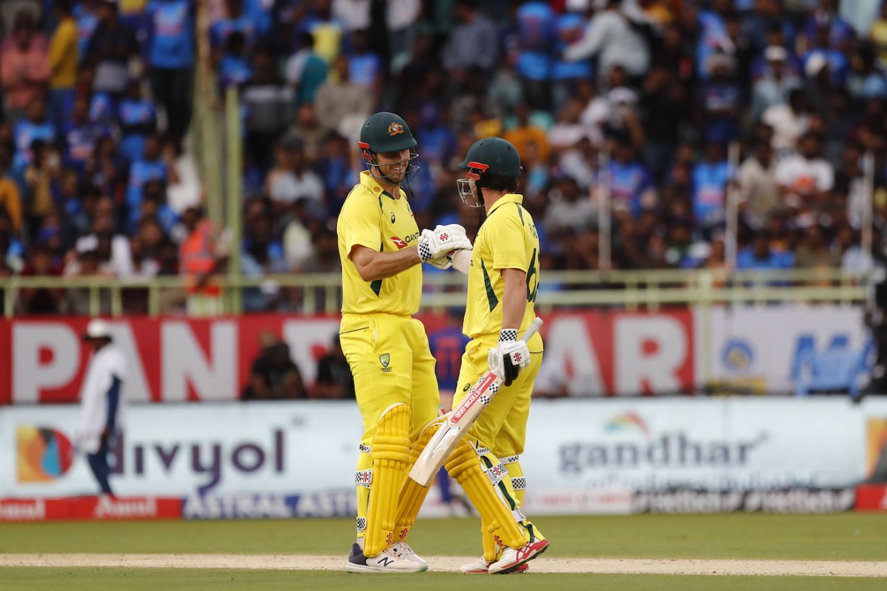 Mitchell Marsh and Travis Head finished the chase with ease, India vs Australia, 2nd ODI, Visakhapatnam, March 19, 2023