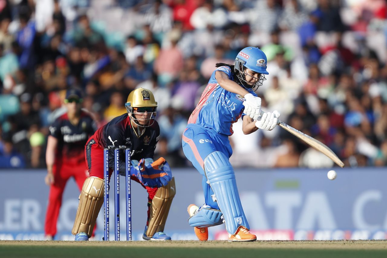 Yastika Bhatia was impressive in the powerplay, Mumbai Indians vs Royal Challengers Bangalore, WPL 2023, Mumbai, March 21, 2023