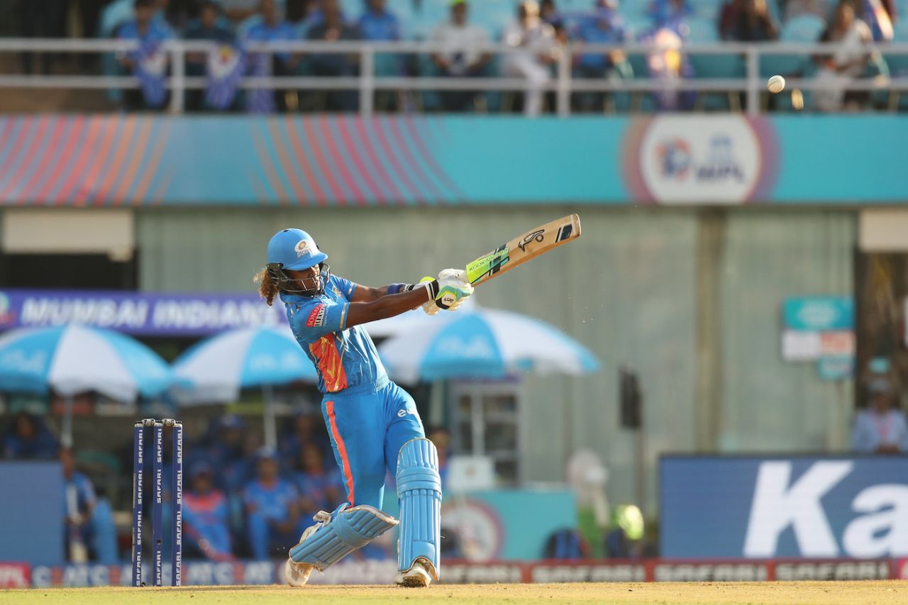 Hayley Matthews was all power and fury in the powerplay, Mumbai Indians vs Royal Challengers Bangalore, WPL 2023, Mumbai, March 21, 2023